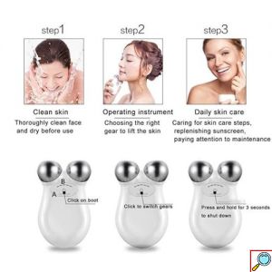 Συσκευή Περιποίησης - Μασάζ Προσώπου για Αντιγήρανση Mini Facial Toning Device 