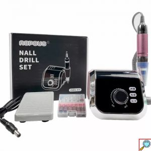 Επαγγελματικός Τροχός Νυχιών 45.000 RPM 65W με Πεντάλ και LED Οθόνη