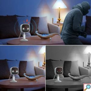 3MP APP Κάμερα Ασφαλείας 2K Night Outdoor WiFi Vision Smart CCTV