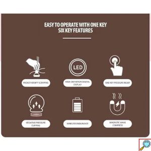 Ηλεκτρική Συσκευή για βεντούζες και μασάζ Intelligent Can Scraping Massage Instrument – Ροζ