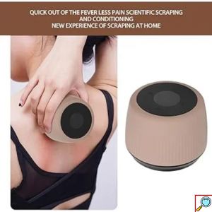 Ηλεκτρική Συσκευή για βεντούζες και μασάζ Intelligent Can Scraping Massage Instrument – Ροζ