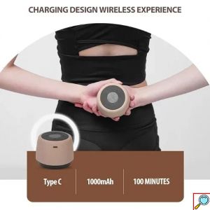 Ηλεκτρική Συσκευή για βεντούζες και μασάζ Intelligent Can Scraping Massage Instrument – Ροζ