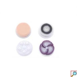 Ηλεκτρική Βούρτσα Καθαρισμού Προσώπου Περιστρεφόμενη με 4 Κεφαλές για Άντρες και Γυναίκες Cnaier Ροζ