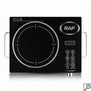 Επιτραπέζια Εστία Κεραμική Μονή με Οθόνη LED και LCD, Αντιολισθητική Πλάκα και 8 Επιλογές Μαγειρέματος  3500W RAF 