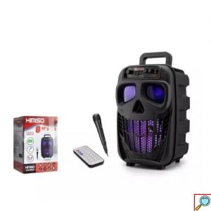 Φορητό Ηχείο Subwoofer Bluetooth 8” με Τηλεχειριστήριο και Ενσύρματο Μικρόφωνο Kimiso