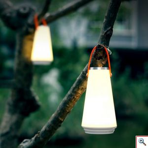 LED Διακοσμητικό Επαναφορτιζόμενο USB Φωτιστικό με Dimmer Αφής - Touch Panel Camping Lantern