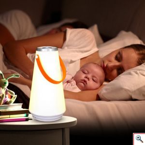 LED Διακοσμητικό Επαναφορτιζόμενο USB Φωτιστικό με Dimmer Αφής - Touch Panel Camping Lantern