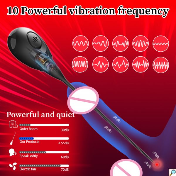 Ανδρικός Ουρηθρικός Δονητής – Urethral Sounds Vibrator με 10 επίπεδα δόνησης / συχνοτήτων