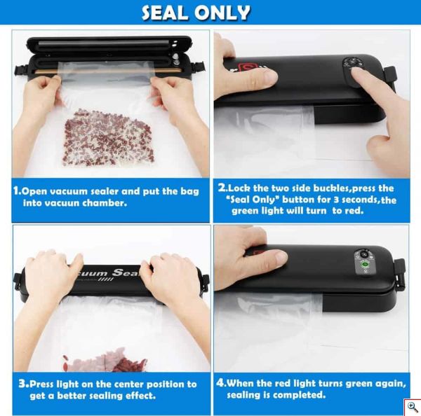 Επαγγελματική Συσκευή Αεροστεγούς Σφραγίσματος Τροφίμων - Vacuum Food Sealer