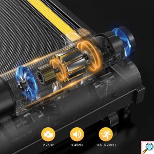 Xiaomi UREVO Strol 2E Αναδιπλούμενος Διάδρομος Γυμναστικής - Smart Control Μέσω Εφαρμογής & Τηλεχειριστηρίου