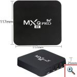 Μετατροπέας Smart TV PRO Mini Android 12.1 16GB RAM / 256GB TV Box 4K Ultra HD 5G WiFi SD / USB Quad Core Netflix Disney+ Disney Plus Streaming kanalia