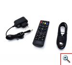 Μετατροπέας Smart TV PRO Mini Android 12.1 16GB RAM / 256GB TV Box 4K Ultra HD 5G WiFi SD / USB Quad Core Netflix Disney+ Disney Plus Streaming kanalia