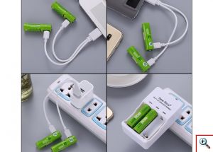 Επαναφορτιζόμενη Μπαταρία NιMh Με Θύρα MicroUsb 1000mAh AA Σας φέραμε τις νέες επαναφορτιζόμενες μπαταρίες ΑΑ 1000mAh με θύρα MicroUsb. Δεν χρειάζονται κάποιον εξτρά φορτιστή για να τις φορτίσετε, απλά διαθέτουν θύρα Micro Usb και μπορείτε να τις φορτίσετε με το καλώδιο που συμπεριλαμβάνεται! Κάντε οικονομία με τις επαναφορτιζόμενες μπαταρίες με θύρα MicroUSB. Δεν χρειάζεται φορτιστή - απλά συνδέστε το καλώδιο στην θύρα micro usb και τις φορτίζετε. Μια απόλυτα οικονομική και παράλληλα οικολογική λύση. Χαρακτηριστικά: NiMh AA Συσκευασία των 2 1000mAh 1.2V Διάρκεια φόρτισης περίπου 8 ώρες AA, 5.5ώρες AAA Ένδειξη led κόκκινη όταν φορτίζει και μπλέ όταν έχει φορτίσει πλήρως. 500 Επαναφορτίσεις Επαναφορτιζόμενη Μπαταρία NιMh Με Θύρα MicroUsb 1000mAh AAΕπαναφορτιζόμενη Μπαταρία NιMh Με Θύρα MicroUsb 1000mAh AAΕπαναφορτιζόμενη Μπαταρία NιMh Με Θύρα MicroUsb 1000mAh AA