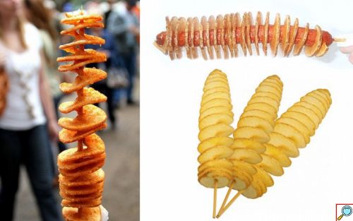 Ανοξείδωτος Κόφτης Πατάτας - Spiral Potato Slicer II