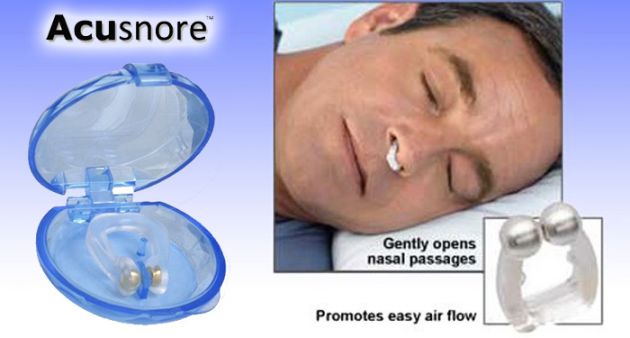 Acusnore Original - Επαναστατική Συσκευή κατά του Ροχαλητού