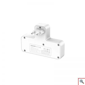 Αντάπτορας Πρίζας / Προστατευτικό Υπερτάσεων με 3 Υποδοχές USB από Universal LDNIO