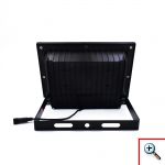 Αδιάβροχος Ηλιακός Προβολέας Αλουμινίου 100W, Πάνελ με 88LED & Τηλεχειριστήριο - CcLamp CL-750s – Μαύρο