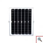 Αδιάβροχος Ηλιακός Προβολέας Αλουμινίου 100W, Πάνελ με 88LED & Τηλεχειριστήριο - CcLamp CL-750s – Μαύρο