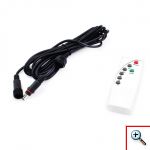 Αδιάβροχος Ηλιακός Προβολέας Αλουμινίου 50W, Πάνελ με 40LED & Τηλεχειριστήριο - CcLamp CL-730s – Μαύρο