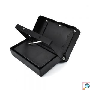 LED Αδιάβροχος Ηλιακός Προβολέας 150W Λευκού Φωτισμού με Τηλεχειριστήριο & Χρονοδιακόπτη - Μαύρος