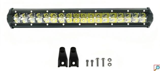 LED Αδιάβροχη IP68 Μπάρα Αλουμινίου για Οχήματα 108W - 12V-24V 38cm - 36 SMD 8640LM 6000K