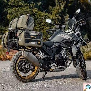 Αδιάβροχη Ταξιδιωτική Τσάντα Μοτοσυκλέτας 2 τεμάχια Motowolf 30L με Ρυθμιζόμενους Ιμάντες