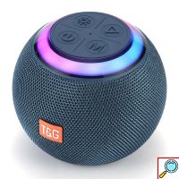 Αδιάβροχο Φορητό Ηχείο Bluetooth με RGB Φωτισμό