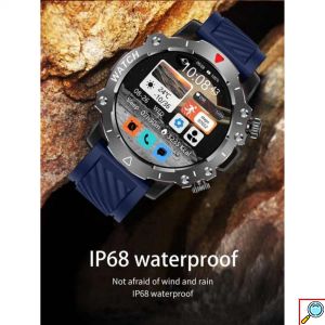 Αδιάβροχο Σπορ Smartwatch με Οξύμετρο & Μέτρηση Θερμοκρασίας Σώματος