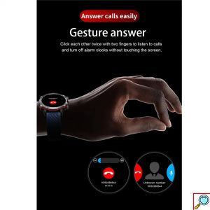 Αδιάβροχο Σπορ Smartwatch με Οξύμετρο & Μέτρηση Θερμοκρασίας Σώματος