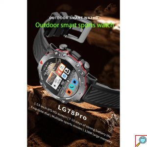 Αδιάβροχο Σπορ Smartwatch με Οξύμετρο & Μέτρηση Θερμοκρασίας Σώματος