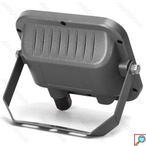 Αδιάβροχος Ηλιακός Προβολέας 100W με Πάνελ & Τηλεχειριστήριο 3 Επιπέδων Φωτισμού 199 x 191 x 45mm Aigostar