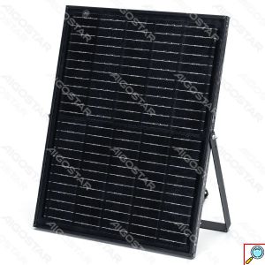 Αδιάβροχος Ηλιακός Προβολέας 200W με Πάνελ & Τηλεχειριστήριο 3 Επιπέδων Φωτισμού 275 x 246 x 47mm Aigostar