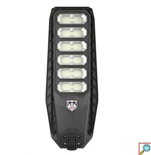 Ηλιακός Αδιάβροχος Προβολέας LED Δρόμου 600W με Πάνελ