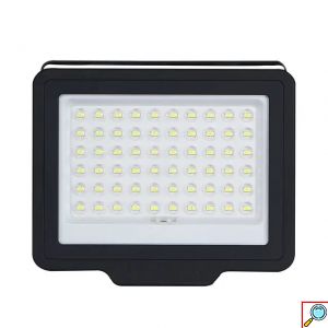 Aδιάβροχος Ηλιακός Προβολέας LED 200W με Πάνελ & Τηλεχειριστήριο - 2000lm, 6500K, IP65, 224 × 53 × 182 mm - Aigostar