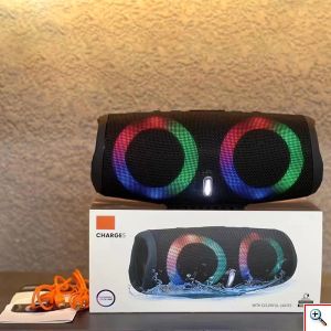 Αδιάβροχο Φορητό Ηχείο Bluetooth 10W, Stereo Surround, 2 Μεγάφωνα, RGB Φωτισμό, Mic, USB, AUX, Κάρτα Μνήμης, FM Radio,Τρία Χρώματα, Charge5, OEM