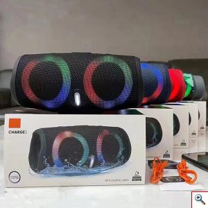 Αδιάβροχο Φορητό Ηχείο Bluetooth 10W, Stereo Surround, 2 Μεγάφωνα, RGB Φωτισμό, Mic, USB, AUX, Κάρτα Μνήμης, FM Radio,Τρία Χρώματα, Charge5, OEM