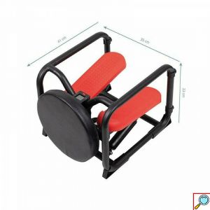 Aerobic Twister Mini Stepper με Ρυθμιζόμενο Ύψος και Οθόνη LCD