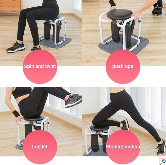 Aerobic Twister Mini Stepper με Ρυθμιζόμενο Ύψος και Οθόνη LCD