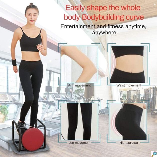 Aerobic Twister Mini Stepper με Ρυθμιζόμενο Ύψος και Οθόνη LCD