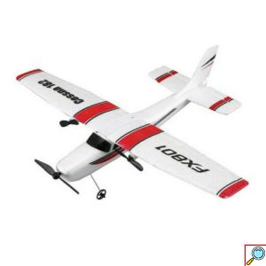 Τηλεκατευθυνόμενο Αεροπλάνο Cessna 182 RTF 2.4GHz RC με 2 Κανάλια, LED, Άνοιγμα Φτερών 35cm & Τηλεχειριστήριο