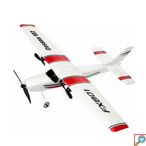 Τηλεκατευθυνόμενο Αεροπλάνο Cessna 182 RTF 2.4GHz RC με 2 Κανάλια, LED, Άνοιγμα Φτερών 35cm & Τηλεχειριστήριο