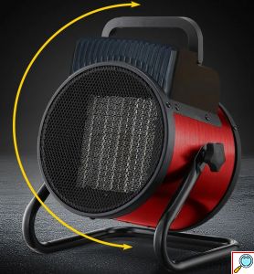 Αερόθερμο Κεραμικό 2500W με Θερμοστάτη και Προστασία Υπερθέρμανσης Ιδανικό για 30m²