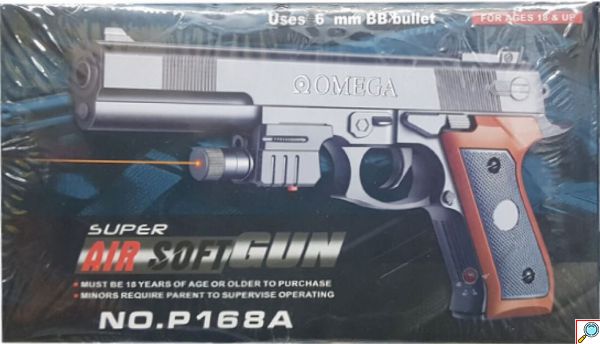 Αεροβόλο Όπλο Μοντελισμού Air Soft Gun P168A