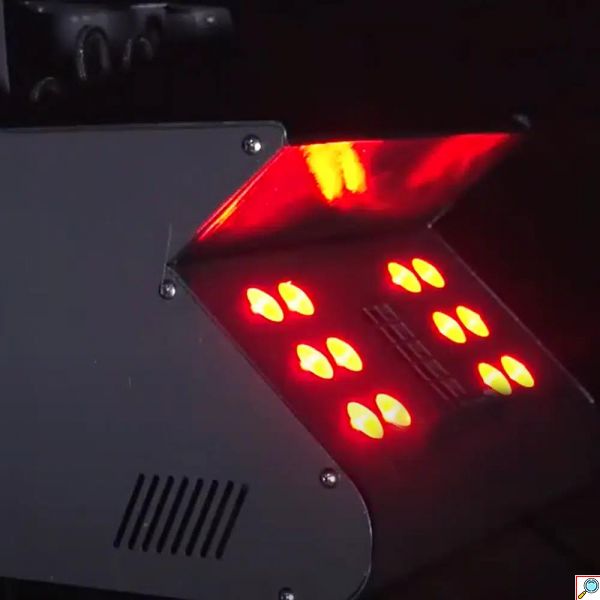Αυτόματη Μηχανή Φυσαλίδων Show με LED RGB Φωτισμό, Εφέ Καπνού & Ασύρματο Τηλεχειρισμό