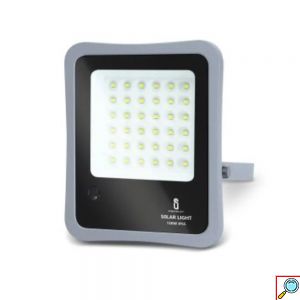 Aigostar Αδιάβροχος Ηλιακός Προβολέας Dimmable LED 100W Ψυχρό Λευκό 3,2V IP65 με Ενσωματωμένη Μπαταρία και Τηλεχειριστήριο
