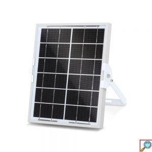 Aigostar Αδιάβροχος Ηλιακός Προβολέας Dimmable LED 30W Ψυχρό Λευκό 3,2V IP65 με Ενσωματωμένη Μπαταρία και Τηλεχειριστήριο