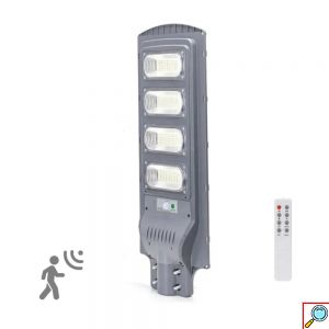 Aigostar LED Ηλιακό Φωτιστικό Κήπου με Αισθητήρα LED/200W/3,2V Αδιάβροχη Προστασία IP65 6500K και Τηλεχειριστήριο