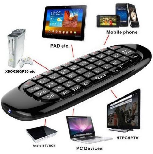 Ασύρματο Πληκτρολόγιο - Χειριστής Κέρσορα Χειρός 2,4GHz με Gyroscope για Android, Windows, Mac Os, Linux