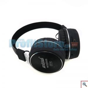 Ασύρματα On-Ear Ακουστικά Bluetooth με Aux, SD/TF, FM Radio & Μικρόφωνο - Foldable Wireless Headphones 