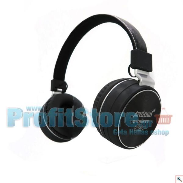 Ασύρματα On-Ear Ακουστικά Bluetooth με Aux, SD/TF, FM Radio & Μικρόφωνο - Foldable Wireless Headphones 